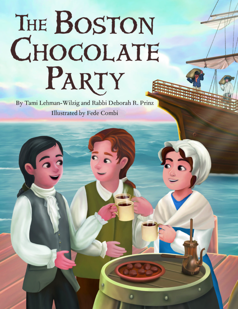 The Boston Chocolate Party cover illustration